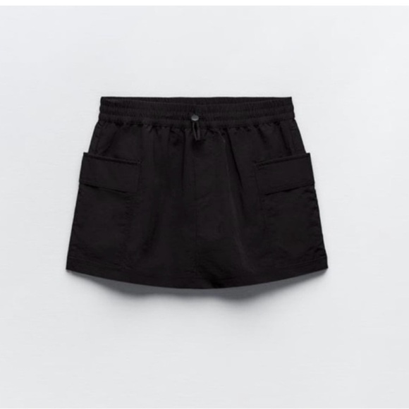 Zara Black Pocket Skort – Size Small – NWT! - Picture 1 of 7